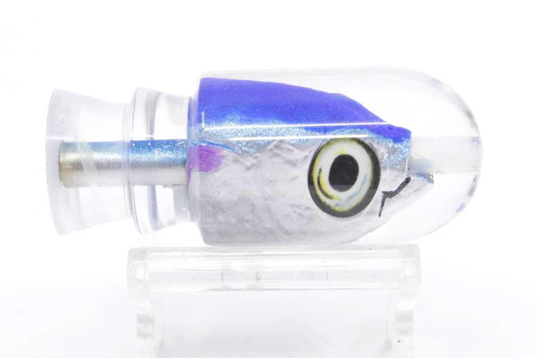Aloha Lures Blue-Ice Blue Back Purple Fins Magic Malolo 9" 3oz EZ-K