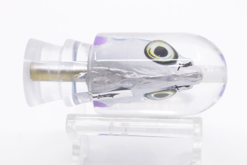 Aloha Lures Blue-Ice Blue Back Purple Fins Magic Malolo 9" 3oz EZ-K