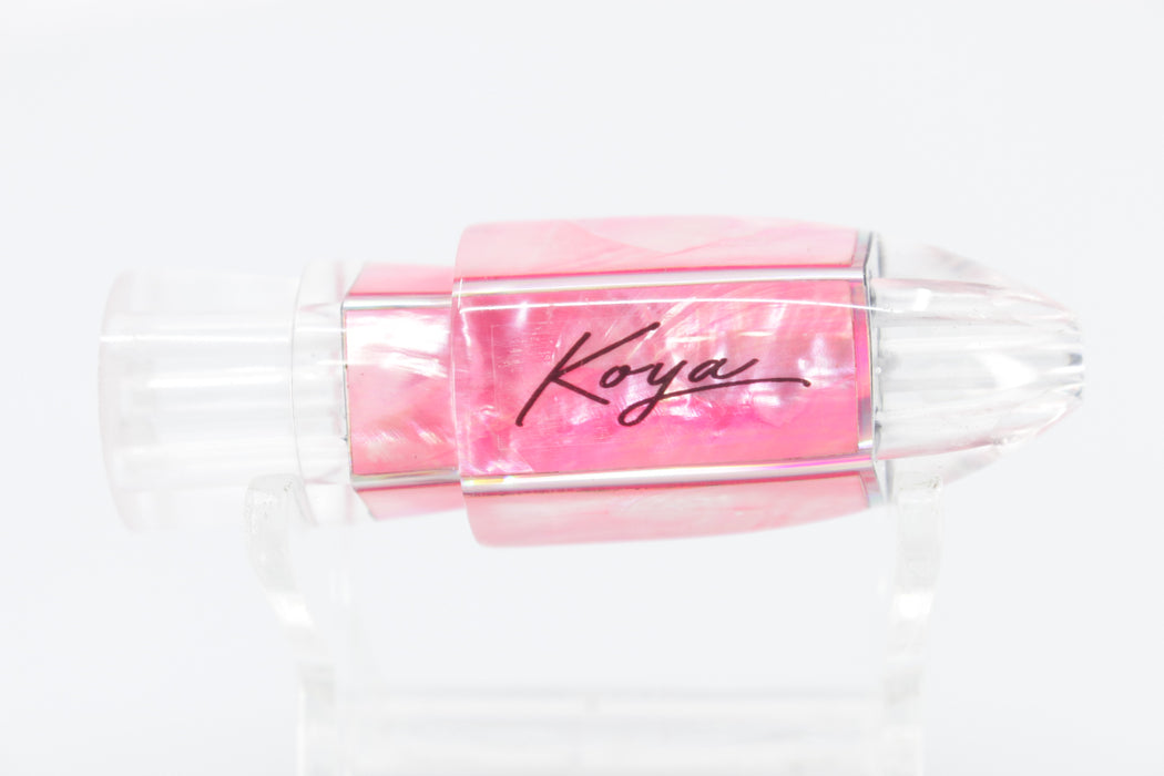 Koya Lures Pink MOP No Eye 4-Hole Bullet 6" 3oz