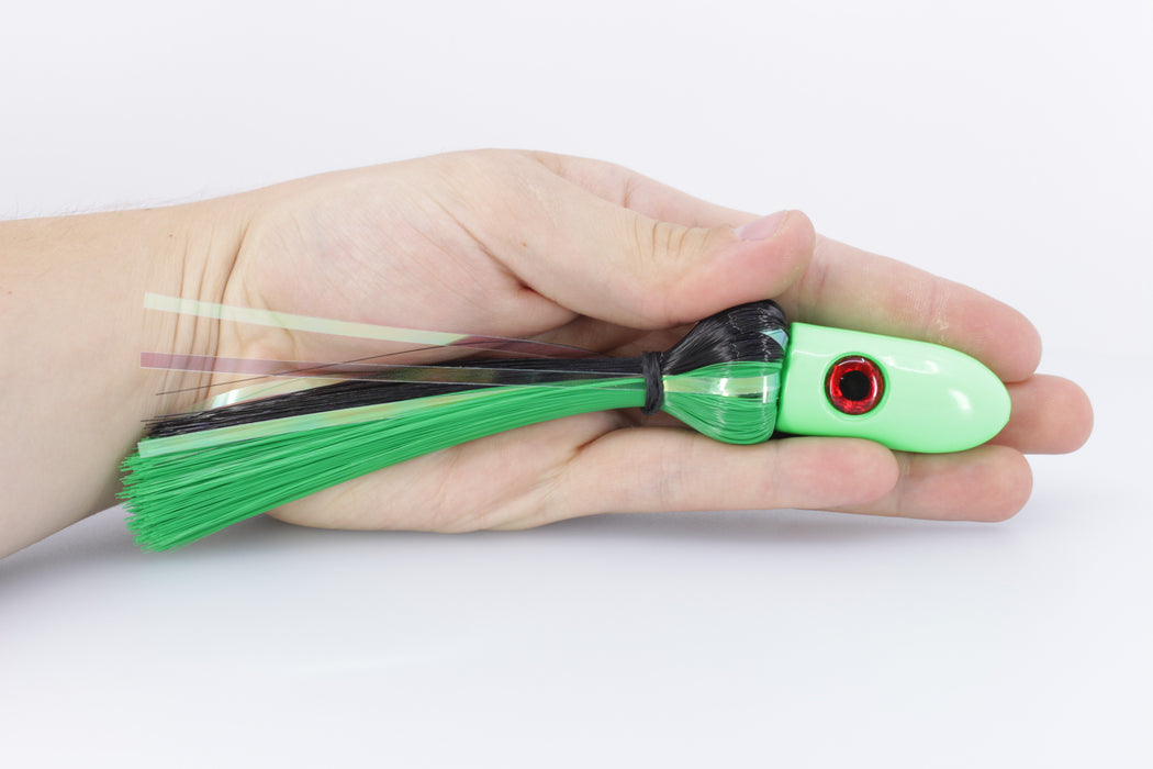 Magictail Outfitters Joe Shute Ballyhoo Lures Green-Black