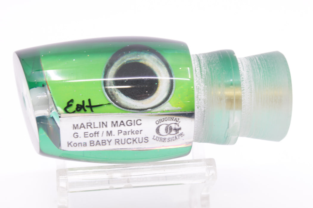 Marlin Magic Lime Green MOP Green Back Taxi Eyes Baby Ruckus 10" 4oz