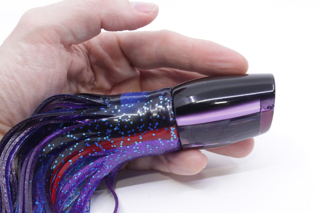 Marlin Magic Purple Mirrored Black Back Baby Ruckus 10" 6.5oz Skirted Black-Blue-Purple