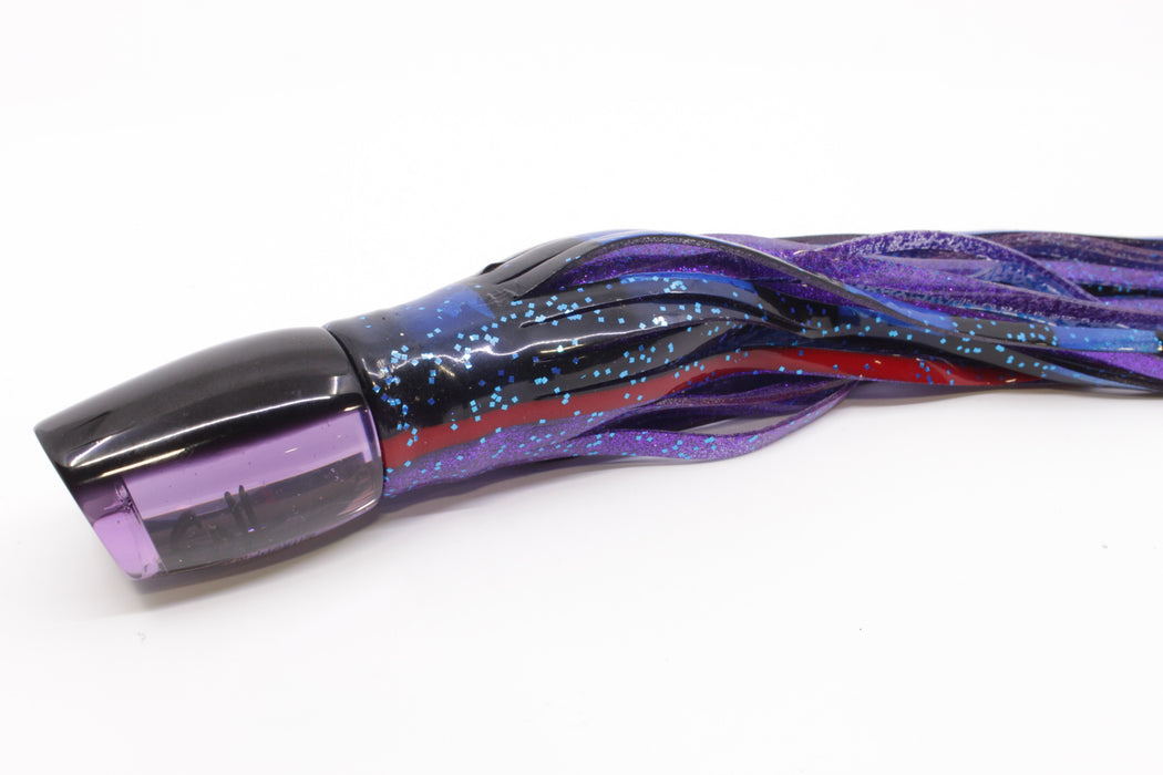 Marlin Magic Purple Mirrored Black Back Baby Ruckus 10" 6.5oz Skirted Black-Blue-Purple