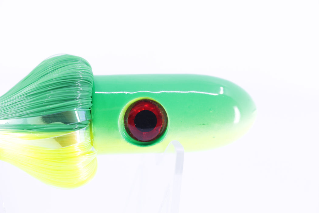 Magictail Outfitters Joe Shute Ballyhoo Lures Green-Yellow