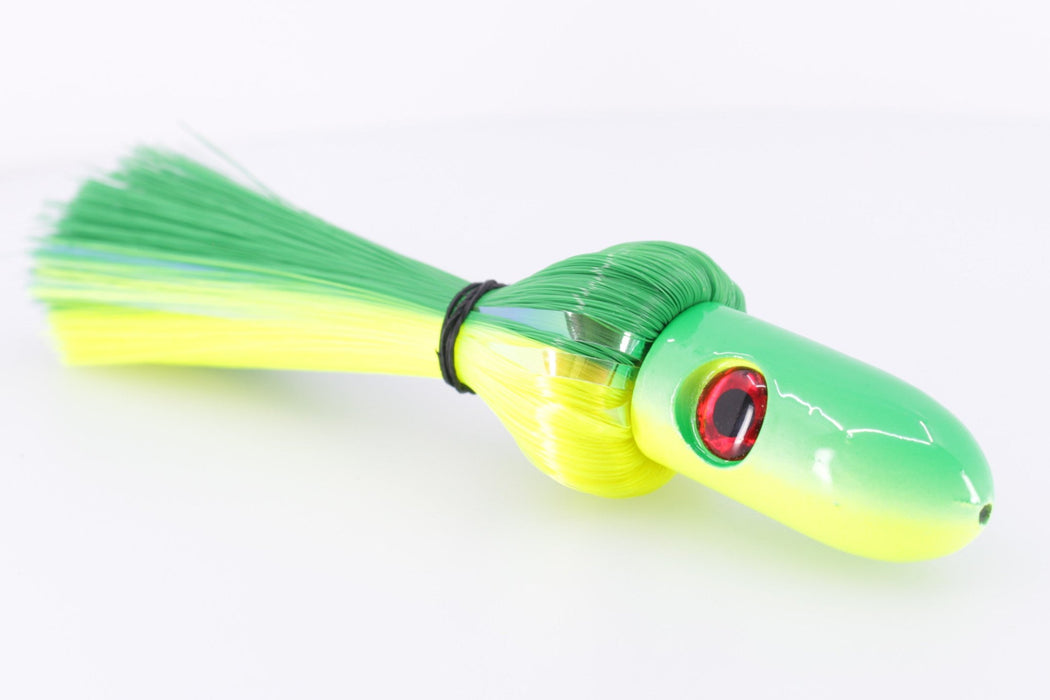 Magictail Outfitters Joe Shute Ballyhoo Lures Green-Yellow