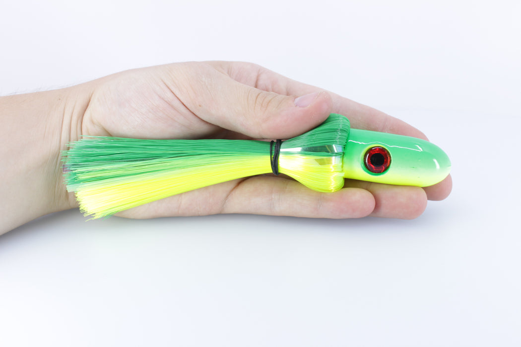 Magictail Outfitters Joe Shute Ballyhoo Lures Green-Yellow