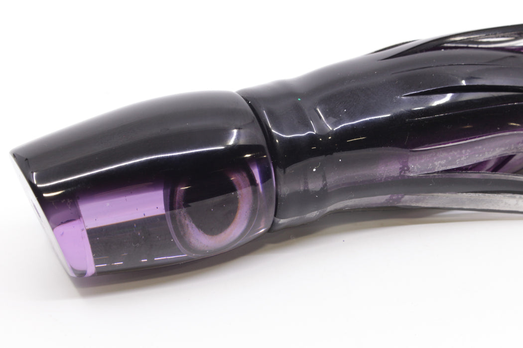 Marlin Magic Purple Mirrored Black Back Taxi Eyes Baby Ruckus 10" 6.5oz Skirted Skipjack