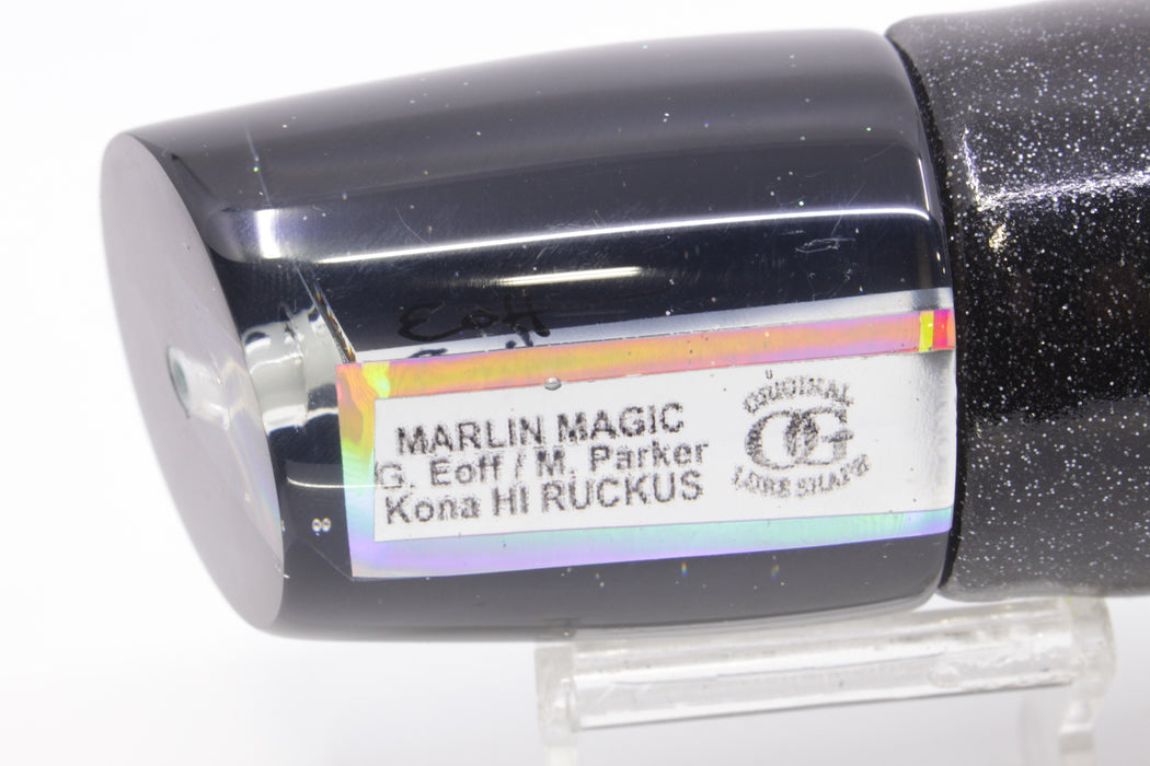 Marlin Magic Mirrored Black Back Ruckus 12" 9oz Vinyl Black/Rainbow