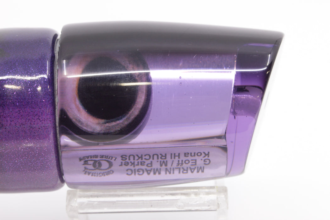 Marlin Magic Purple Mirrored Black Back Taxi Eyes Ruckus 12" 9oz Fired Up Grape Juice