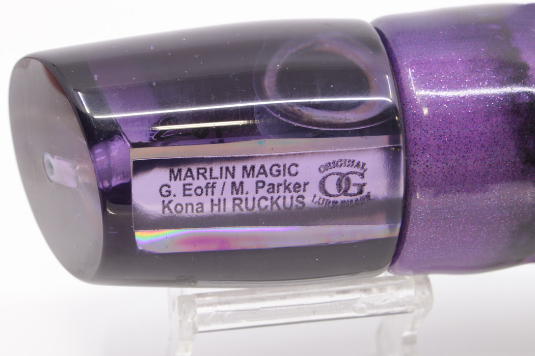 Marlin Magic Purple Mirrored Black Back Taxi Eyes Ruckus 12" 9oz Fired Up Grape Juice