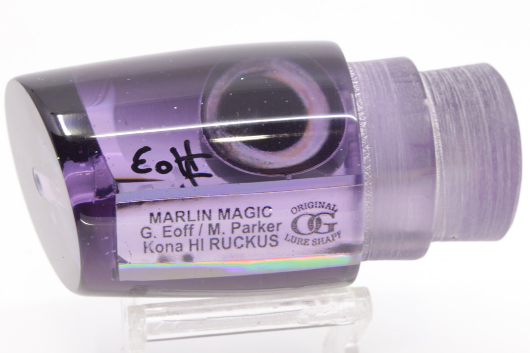 Marlin Magic Purple Mirrored Black Back Taxi Eyes Ruckus 12" 7.2oz