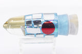 Tanigawa Lures Ice Blue Rainbow Cracked Glass 2-Hole Bullet 9"+ 7.8oz