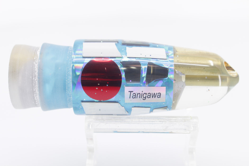 Tanigawa Lures Ice Blue Rainbow Cracked Glass 2-Hole Bullet 9"+ 7.8oz EZ-K