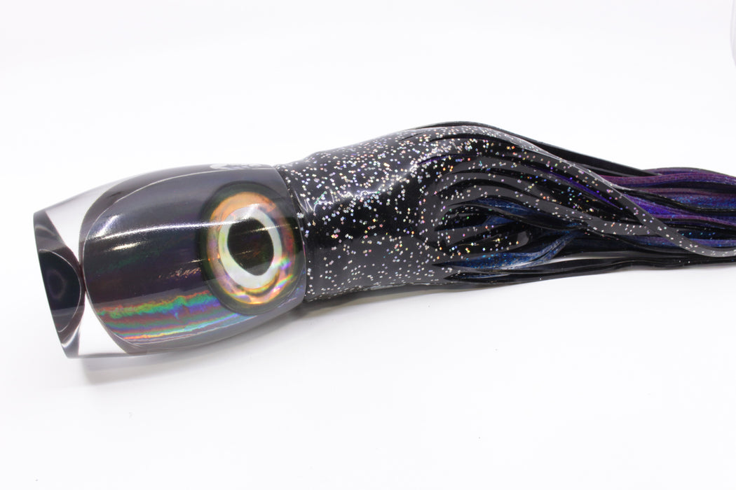 Aloha Lures Black Rainbow Xtreme Beauty 16" 21.2oz Skirted Black/Purple-Blue