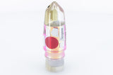 Tanigawa Lures Pink Rainbow Cracked Glass 2-Hole Bullet 7" 5oz