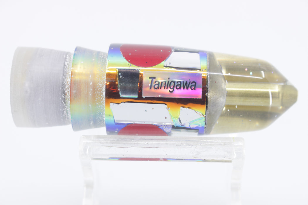Tanigawa Lures Rainbow Cracked Glass 2-Hole Bullet 7" 5oz EZ-K