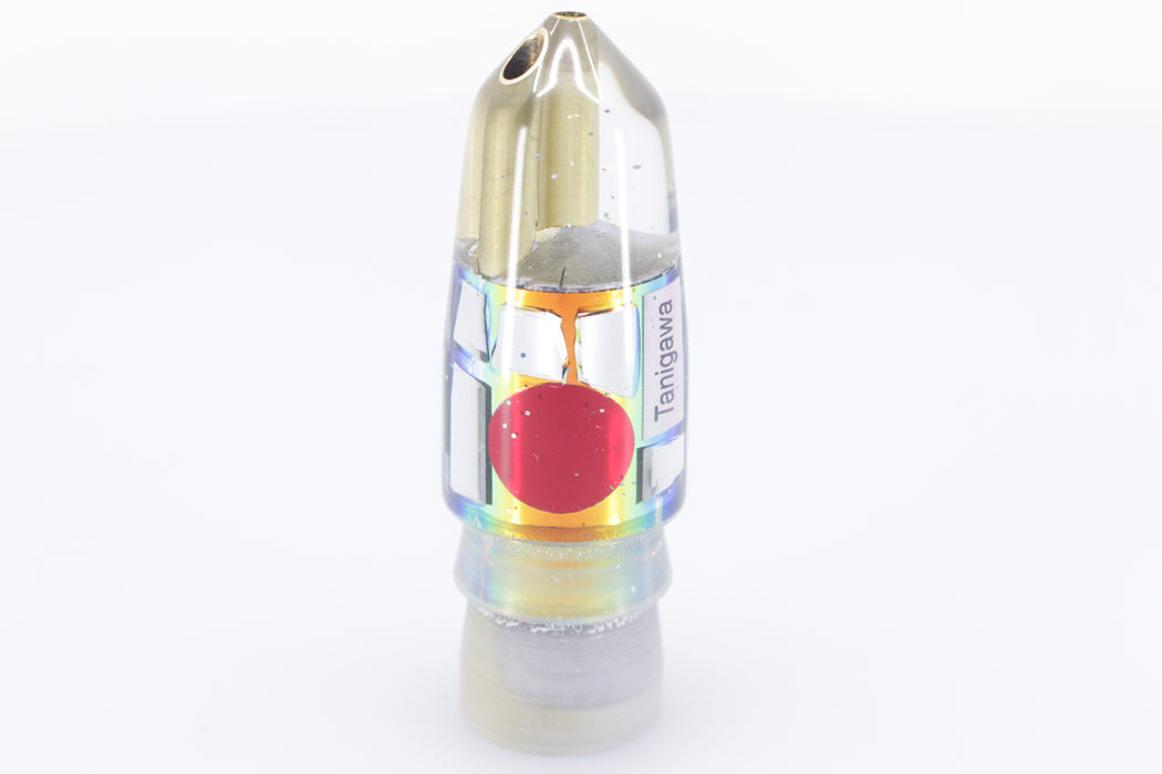 Tanigawa Lures Rainbow Cracked Glass 2-Hole Bullet 7" 5oz EZ-K