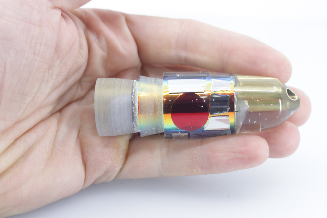 Tanigawa Lures Rainbow Cracked Glass 2-Hole Bullet 7" 5oz EZ-K