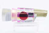 Tanigawa Lures Pink Rainbow Cracked Glass 2-Hole Slant 7" 5oz