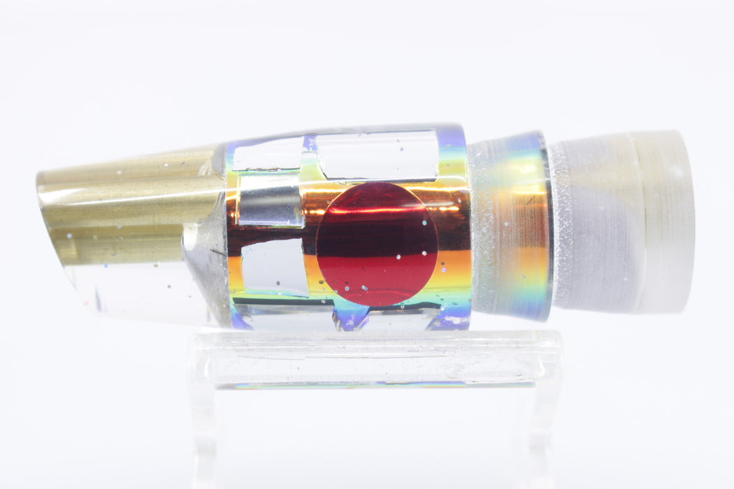 Tanigawa Lures Rainbow Cracked Glass 2-Hole Slant 7" 5oz EZ-K