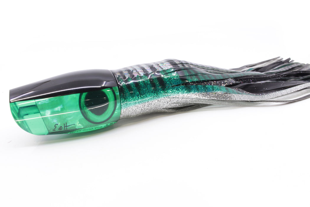 Marlin Magic Green Awabi Black Back Taxi Eyes Super Digga Dog 16" 15.5oz Skirted