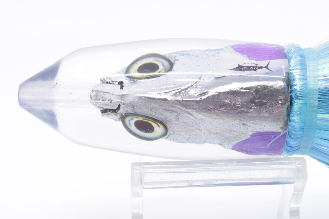 Aloha Lures Blue-Ice Blue Back Deep Six Malolo 9" 6.5oz Strobez Ice Blue/Pink