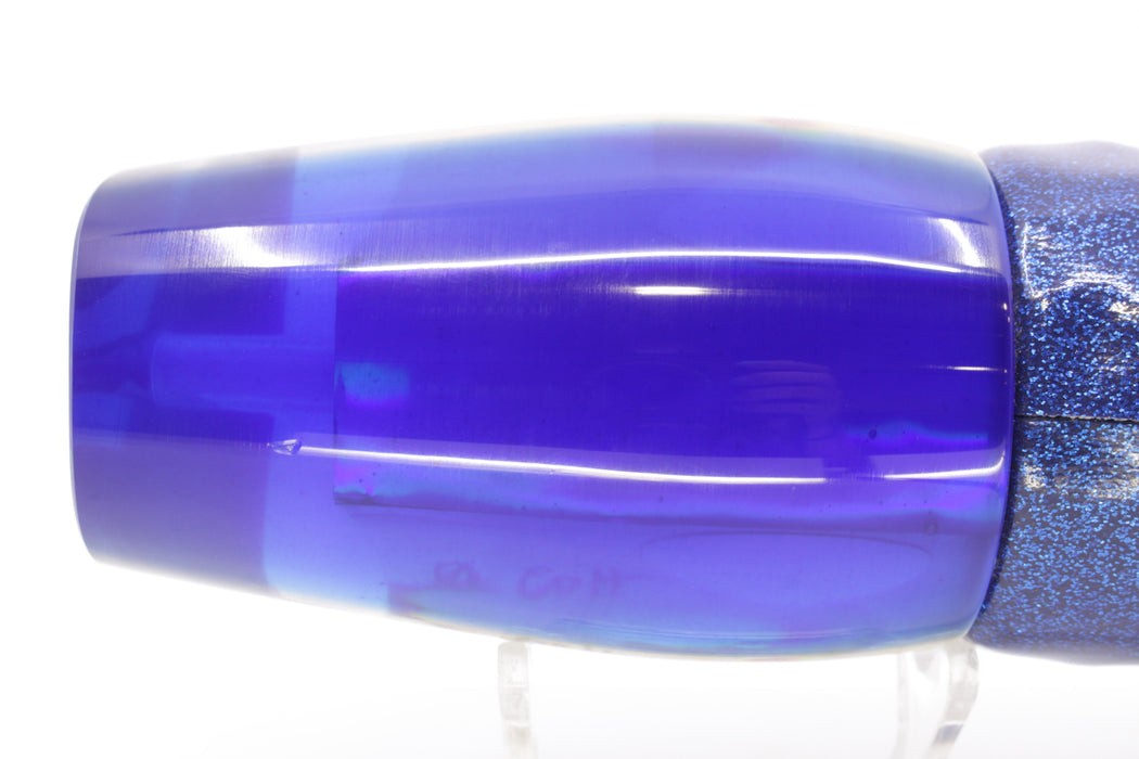 Marlin Magic Golden MOP Blue Back Red Eyes Super Digga Dog 16" 12oz Vinyl Blue