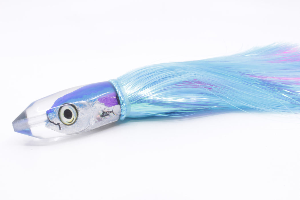 Aloha Lures Blue-Ice Blue Back Deep Six Malolo 9" 6.5oz Strobez Ice Blue/Pink