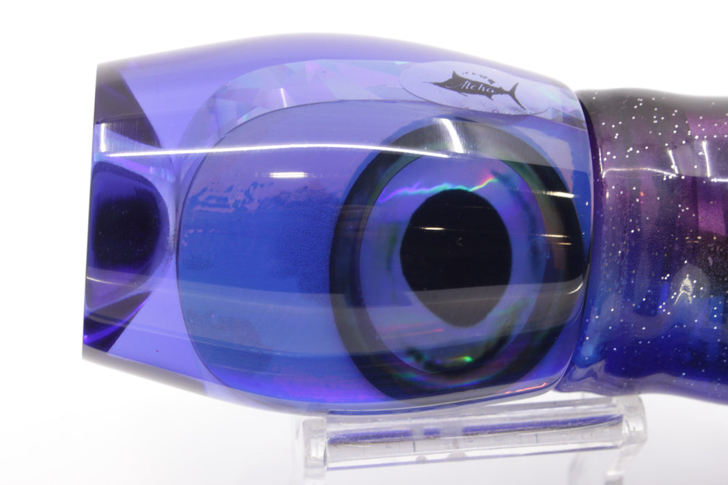 Aloha Lures Blue Rainbow Taxi Eyes Large Beauty 12" 10.5oz Skirted Blue/Purple