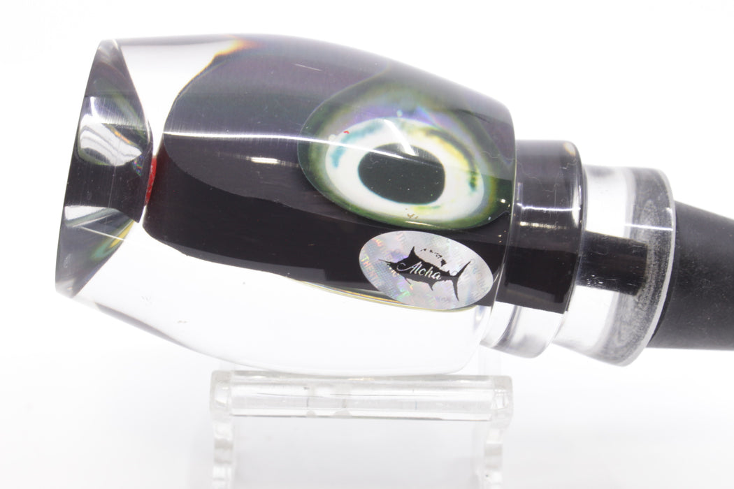 Aloha Lures Black Rainbow Taxi Eyes Large Beauty 12" 5.8oz