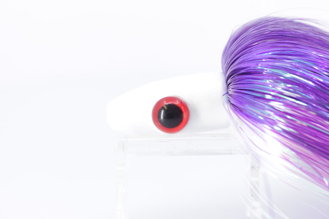 Magictail Outfitters Hoomagic Ballyhoo Lures Custom Purple-White