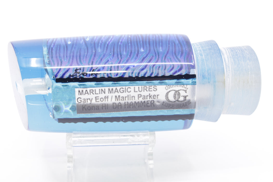 Marlin Magic Lures Blue-Green Lava Blue Back Da Hammer 14" 9.4oz