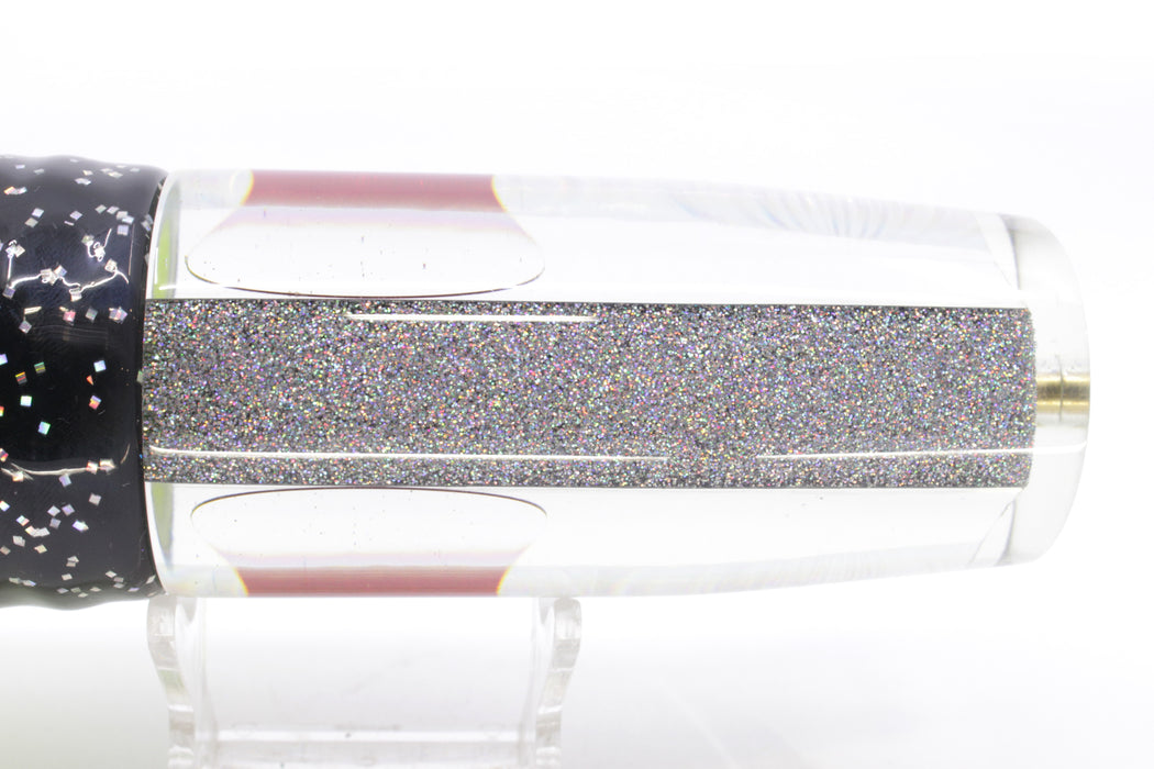 Koya Lures Silver Rainbow Starburst Red Eyes Hard Head 14" 14.5oz Skirted Magic Johnson