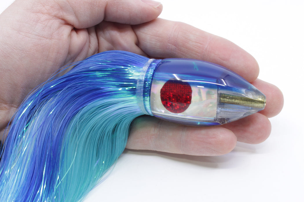 Marlin Magic White Awabi Blue Back #1 Jumbo Jetted Teardrop AP Bullet 9" 5.2oz Strobez