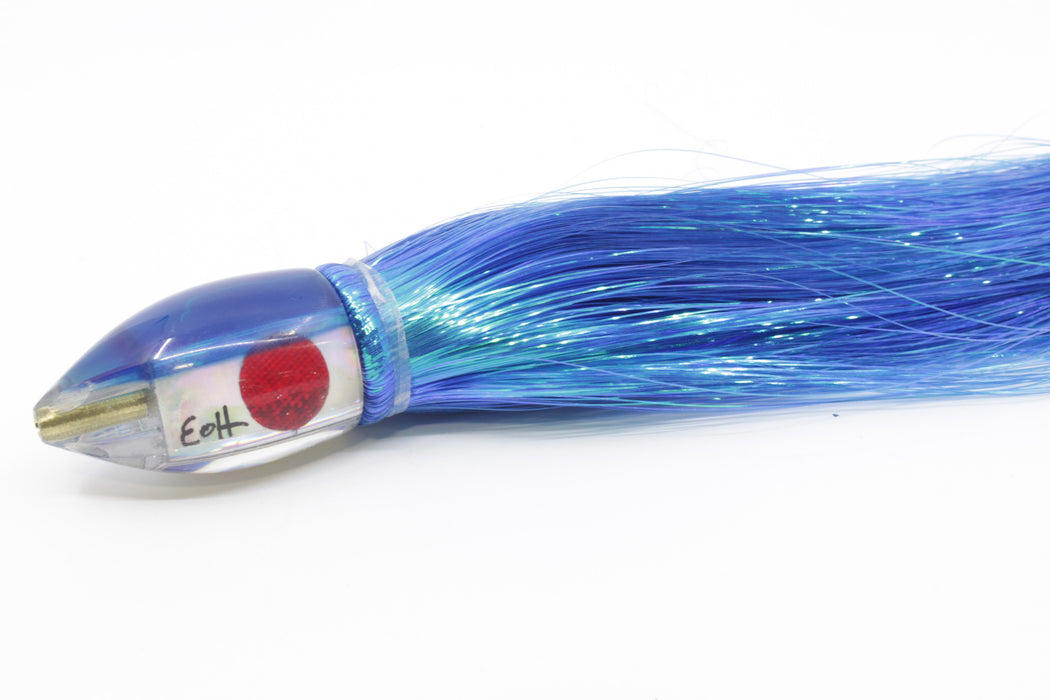 Marlin Magic White Awabi Blue Back #2 Jumbo Jetted Teardrop AP Bullet 9" 5.2oz Strobez