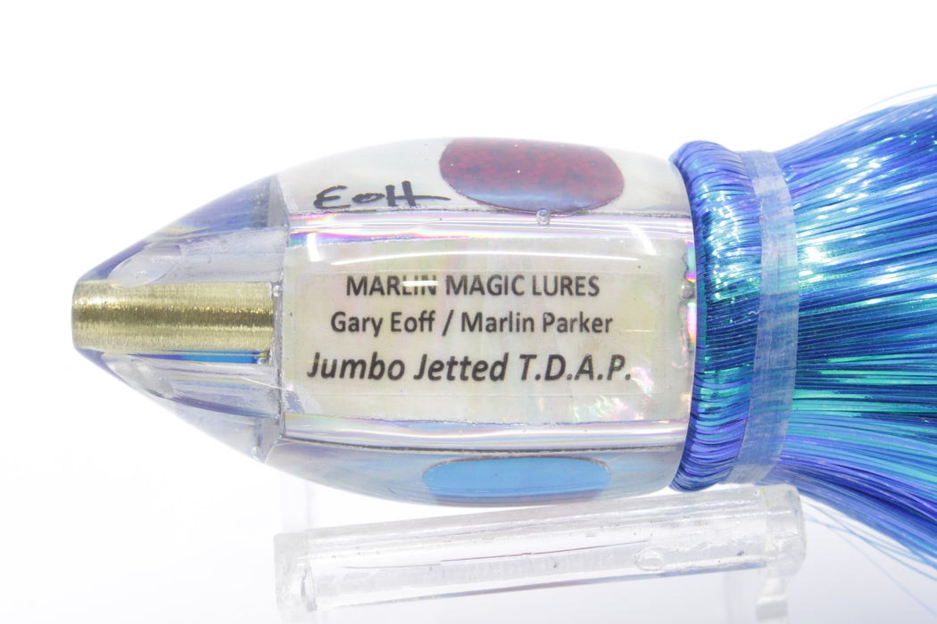 Marlin Magic White Awabi Blue Back #2 Jumbo Jetted Teardrop AP Bullet 9" 5.2oz Strobez