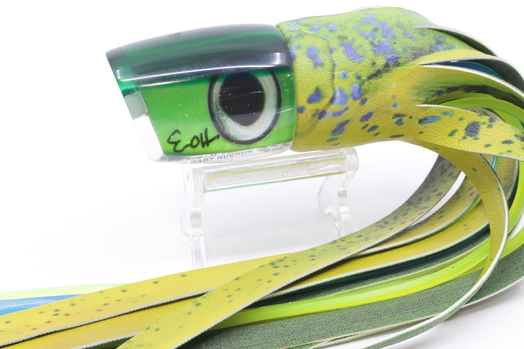 Marlin Magic Lime Green MOP Green Back #2 Baby Ruckus 10" 5.5oz ALV Mahi