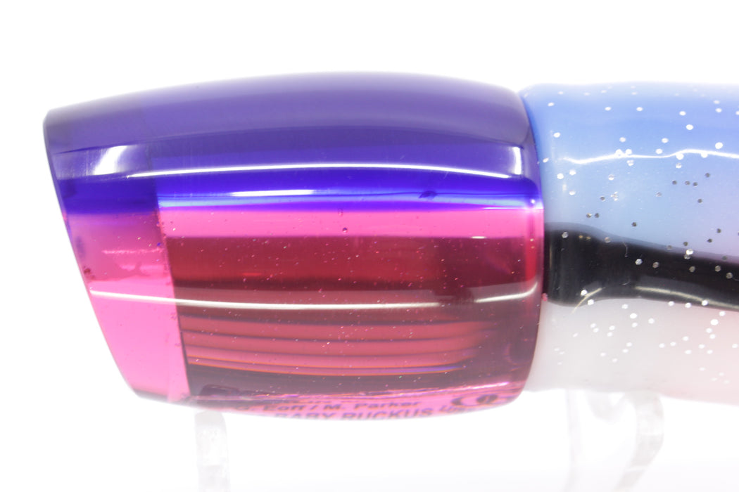 Marlin Magic Pink Mirrored Blue Back Baby Ruckus 10" 6.5oz Skirted Gay Bob