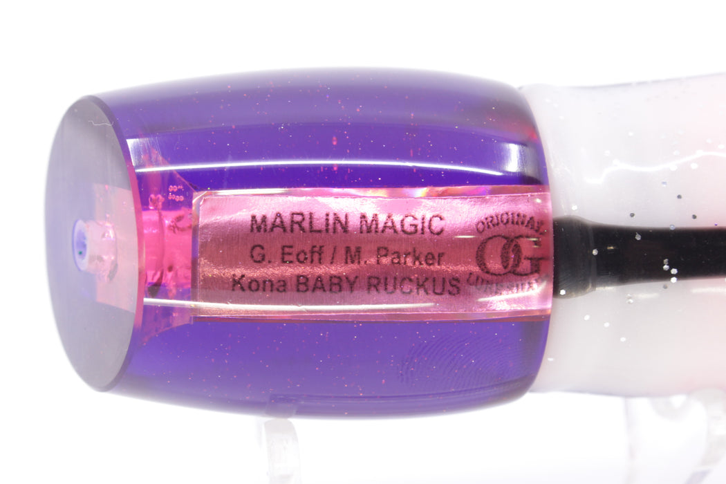 Marlin Magic Pink Mirrored Blue Back Baby Ruckus 10" 6.5oz Skirted Gay Bob