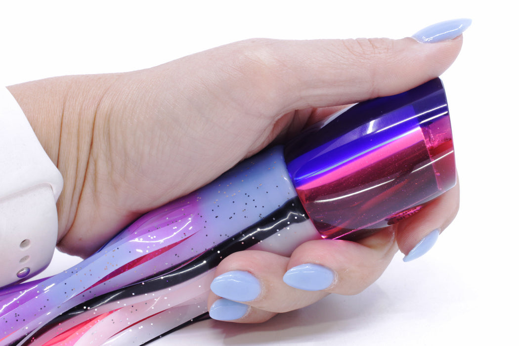 Marlin Magic Pink Mirrored Blue Back Baby Ruckus 10" 6.5oz Skirted Gay Bob