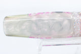 Big Reidee Pink-White-Gold Liquid Squid MOP 4-Hole Cut Face 9" 6oz Skirted Pinky