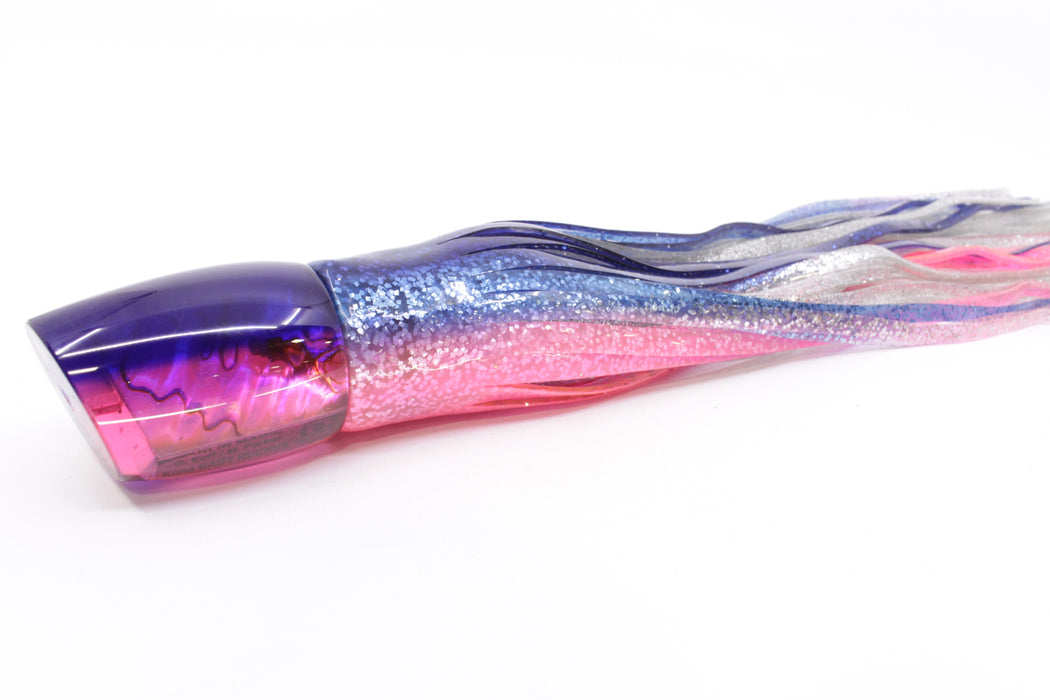 Marlin Magic Pink Abalone Blue Back Baby Ruckus 10" 6.5oz Skirted Blue-Pink