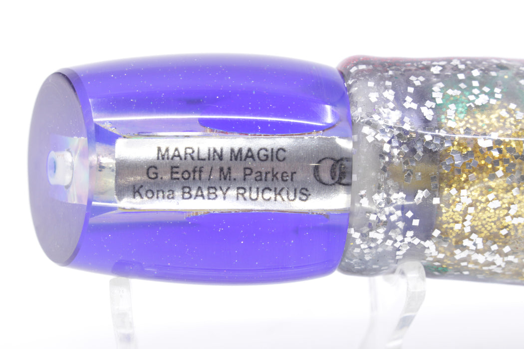 Marlin Magic Golden MOP Blue Back Baby Ruckus 10" 6.5oz Skirted Evil