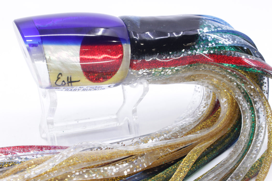 Marlin Magic Golden MOP Blue Back Baby Ruckus 10" 6.5oz Skirted Evil