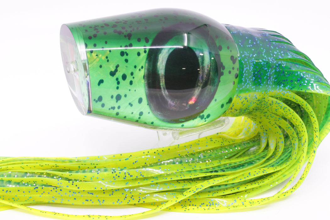 Moyes Lures Mahi Mahi MOP Green Back Sumo Teaser 27oz Skirted Mahi