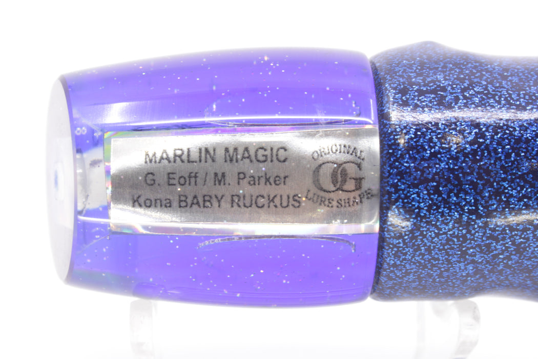 Marlin Magic Mirrored Blue Back Red Eyes Baby Ruckus 10" 5oz Vinyl Blue