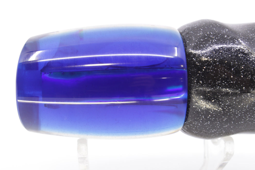 Marlin Magic White Abalone Blue Back Red Eyes Baby Ruckus 10" 5oz Vinyl Black