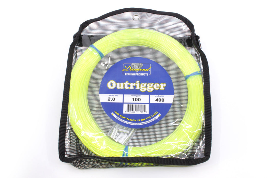 Diamond Fishing Products Outrigger Kits Nylon Mono-Line with Sleeves EZ-K