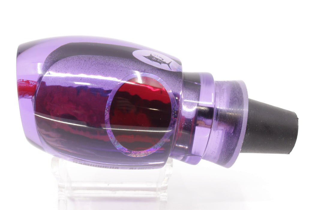 Aloha Lures Purple Chrome Red Eyes Bamboocha 12" 6.7oz EZ-K
