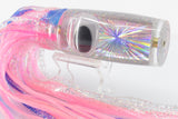 Koya Lures Silver Rainbow Starburst Silver Glitter Pearl Doll Eyes Hard Head 12" 9oz Skirted